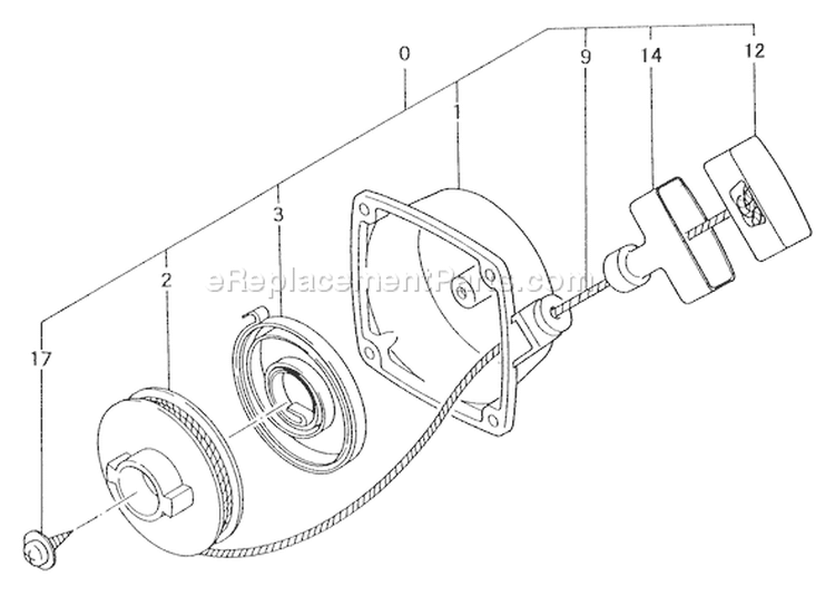 Page J Diagram and Parts List for TBC-420PF  Tanaka Trimmer