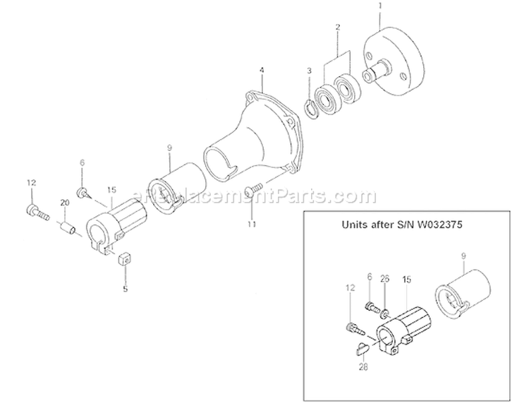 Page B Diagram and Parts List for TBC-420PF  Tanaka Trimmer