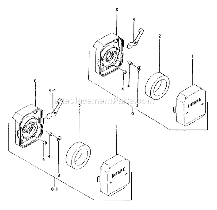 Page A Diagram and Parts List for TBC-5000  Tanaka Trimmer