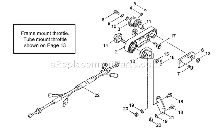 Page I Diagram and Parts List for TBL-7600R  Tanaka Leaf Blower / Vacuum