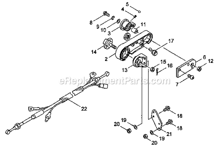 Page I Diagram and Parts List for TBL-7600  Tanaka Leaf Blower / Vacuum