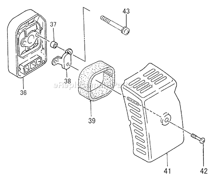 Page A Diagram and Parts List for TC-4700  Tanaka Engine