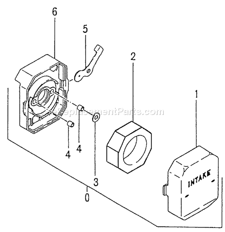 Page A Diagram and Parts List for TED-262HS  Tanaka Gas Engine Drill
