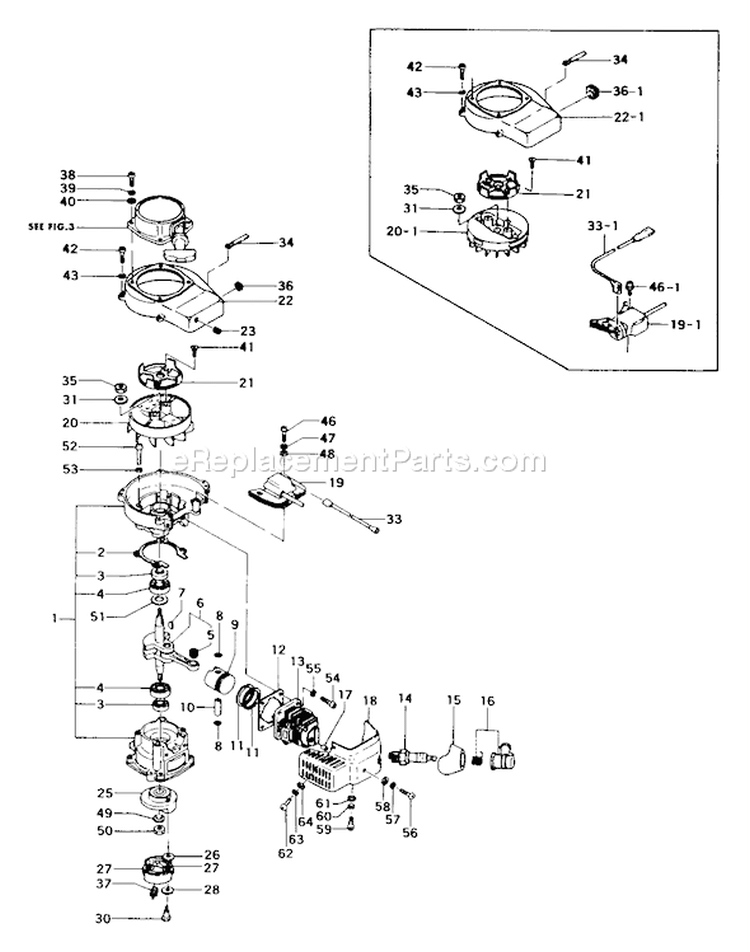 Page C Diagram and Parts List for THT-230  Tanaka Hedge Trimmer