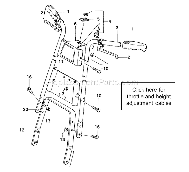 Page O Diagram and Parts List for TLE-600  Tanaka Edger