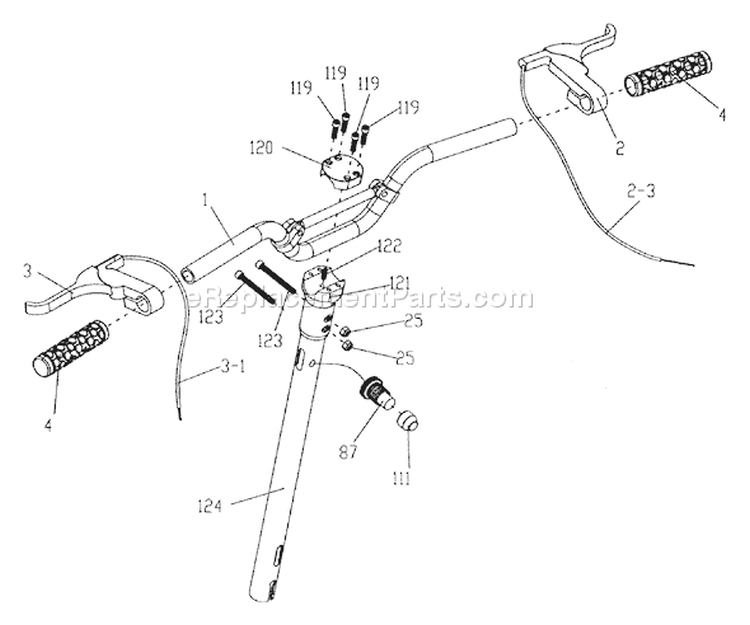 Page L Diagram and Parts List for TPB-350GX  Tanaka 