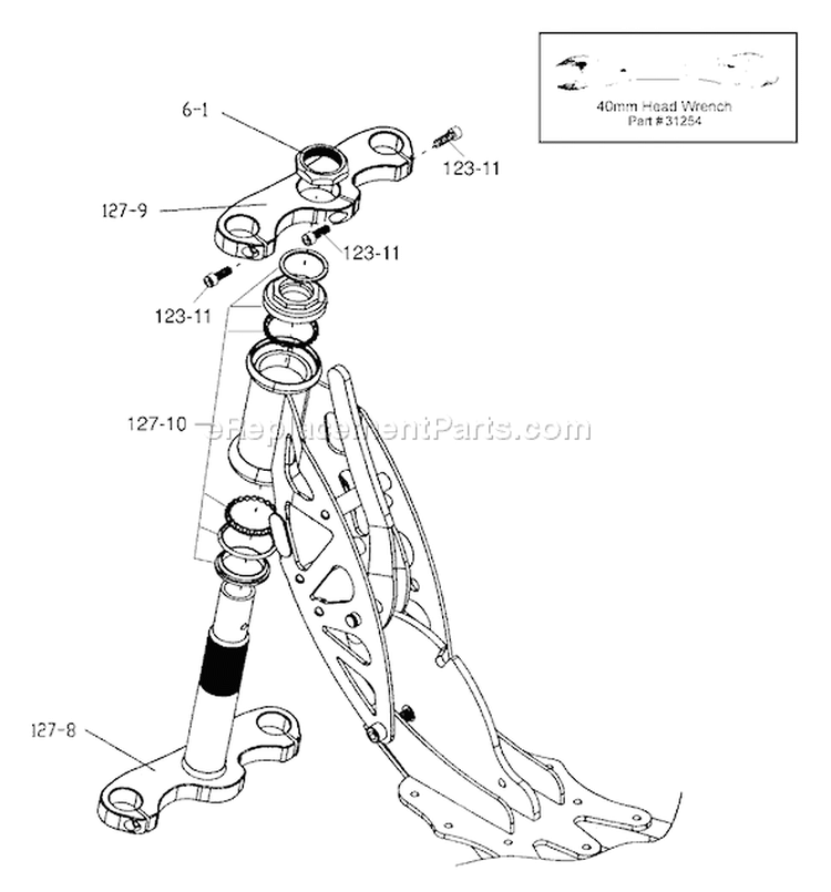 Page M Diagram and Parts List for TPB-350GX  Tanaka 