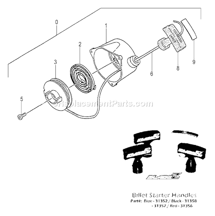 Page Q Diagram and Parts List for TPB-350GX  Tanaka 