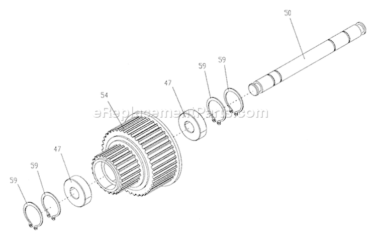 Page S Diagram and Parts List for TPB-350GX  Tanaka 