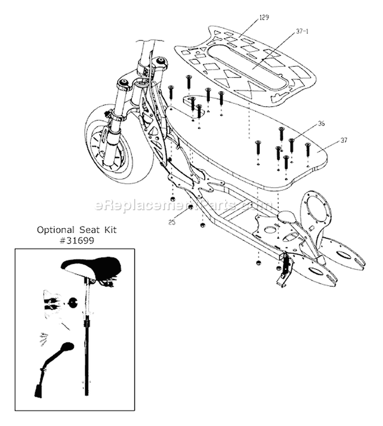 Page G Diagram and Parts List for TPB-350GX  Tanaka 