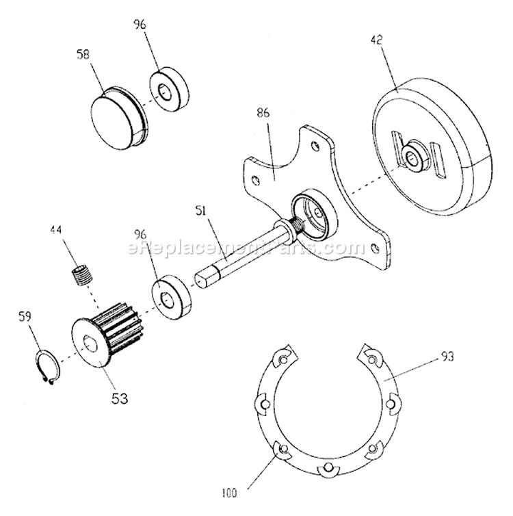 Page C Diagram and Parts List for TPB-400GX  Tanaka 