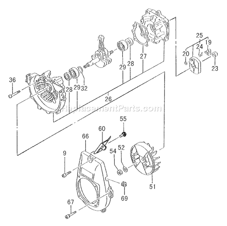 Page D Diagram and Parts List for TPB-400GX  Tanaka 