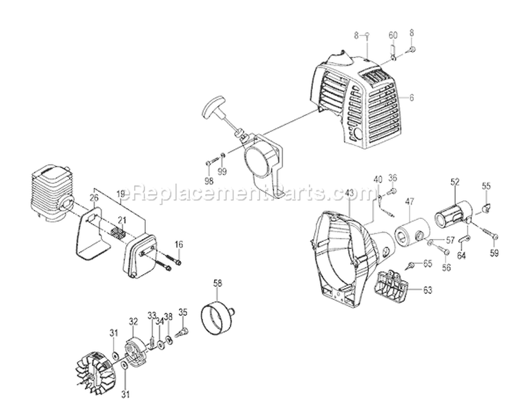 Page C Diagram and Parts List for TPE-2501  Tanaka Edger