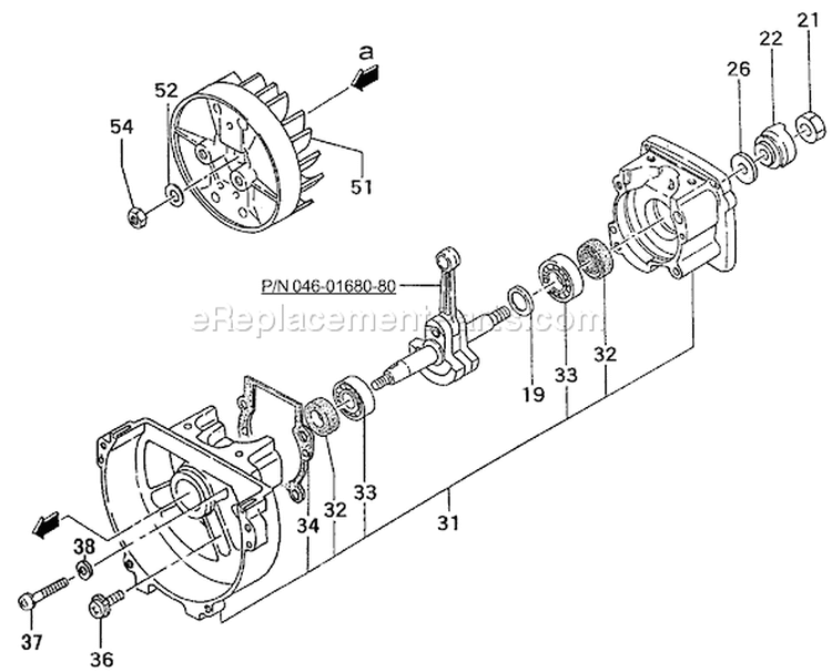 Page B Diagram and Parts List for TPE-270PF  Tanaka Edger