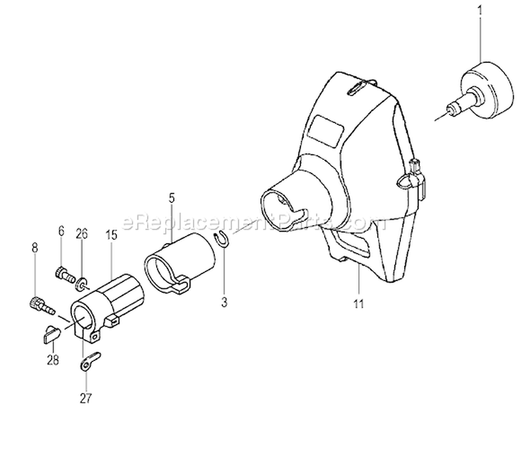 Page G Diagram and Parts List for TPH-250PF  Tanaka Hedge Trimmer