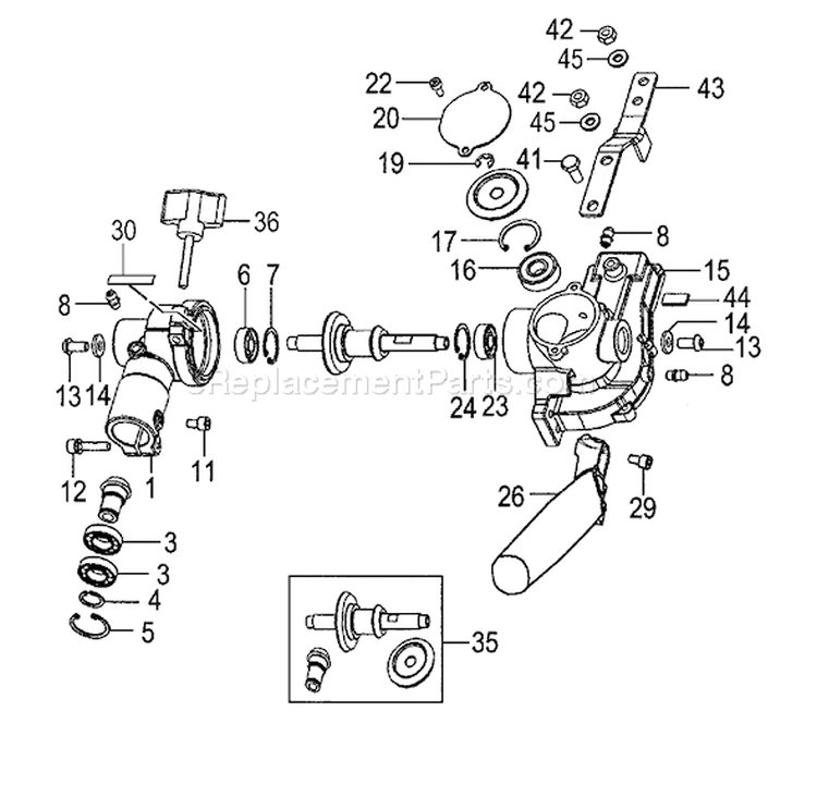 Page I Diagram and Parts List for TPH-260PF  Tanaka Hedge Trimmer