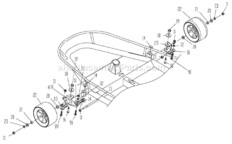 Page H Diagram and Parts List for TPK-470GS  Tanaka 