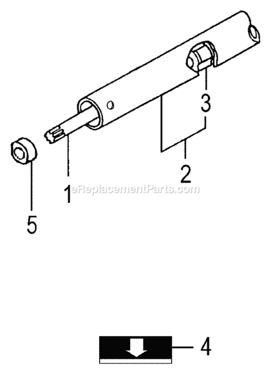 Page B Diagram and Parts List for TSF-SW  Tanaka Sweeper