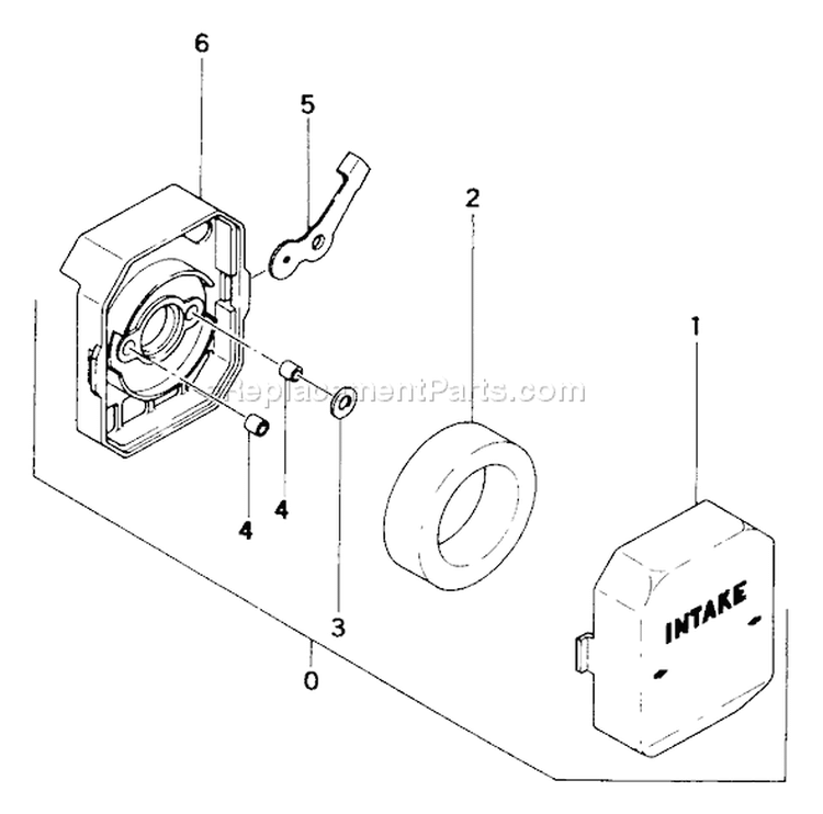 Page A Diagram and Parts List for TST-218  Tanaka Trimmer