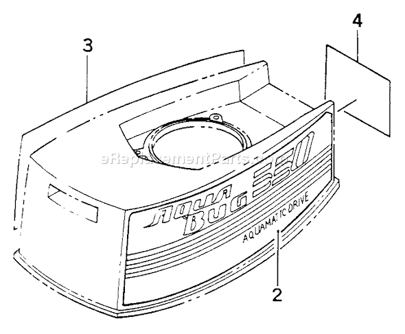 Page F Diagram and Parts List for TOB-550  Tanaka Engine
