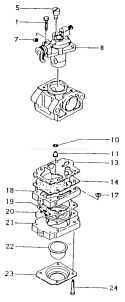 Part Location Diagram of 6691844 Tanaka Jet-Main #38