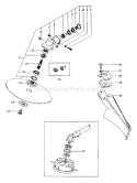 Page E Diagram and Parts List for AST-7000S  Tanaka Trimmer