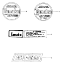 Part Location Diagram of 6694728 Tanaka Symbol Mark