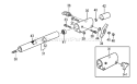 Page M Diagram and Parts List for DR-270PN  Tanaka Pole Saw