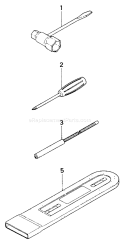 Part Location Diagram of 6685666 Tanaka Combo. Box Spanner 10X19