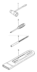 Page I Diagram and Parts List for ECS-320  Tanaka Chainsaw