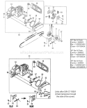 Page D Diagram and Parts List for ECS-3301B  Tanaka Chainsaw