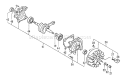 Part Location Diagram of 6687393 Tanaka Rotor-Magneto