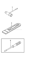 Page F Diagram and Parts List for ECS-3301  Tanaka Chainsaw