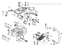 Page D Diagram and Parts List for ECS-3500B  Tanaka Chainsaw