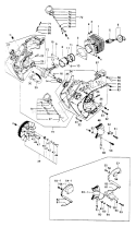 Part Location Diagram of 7201850901 Tanaka Crank Case Assembly
