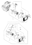Part Location Diagram of 11201856801 Tanaka Fan Case Comp.