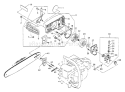 Page F Diagram and Parts List for ECS-4000B  Tanaka Chainsaw
