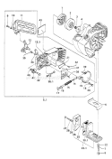 Page C Diagram and Parts List for ECS-415  Tanaka Chainsaw