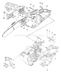 Page G Diagram and Parts List for ECS-415  Tanaka Chainsaw