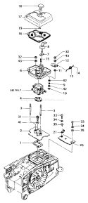 Page B Diagram and Parts List for ECS-506  Tanaka Chainsaw