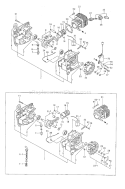 Page D Diagram and Parts List for ECS-655  Tanaka Chainsaw