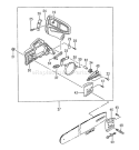 Page C Diagram and Parts List for ECV-4501 Before S/N S187932 Tanaka Chainsaw