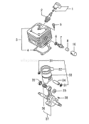 Part Location Diagram of 6686007 Tanaka Pin-Piston