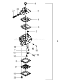Part Location Diagram of 6691012 Tanaka Spring-Choke
