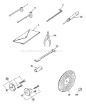 Part Location Diagram of 941717191 Tanaka Universal Wrench