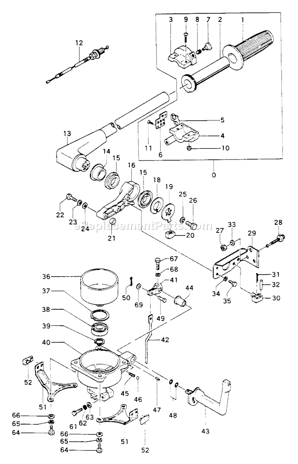 Page I Diagram and Parts List for TOB-550  Tanaka Engine