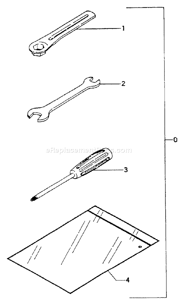 Page H Diagram and Parts List for TOB-120  Tanaka Engine