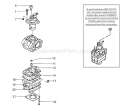 Page A Diagram and Parts List for HTD-2522PF C230891 Tanaka Hedge Trimmer