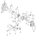 Page B Diagram and Parts List for HTD-2522PF C230891 Tanaka Hedge Trimmer