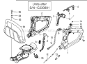 Page G Diagram and Parts List for HTD-2522PF C230891 Tanaka Hedge Trimmer